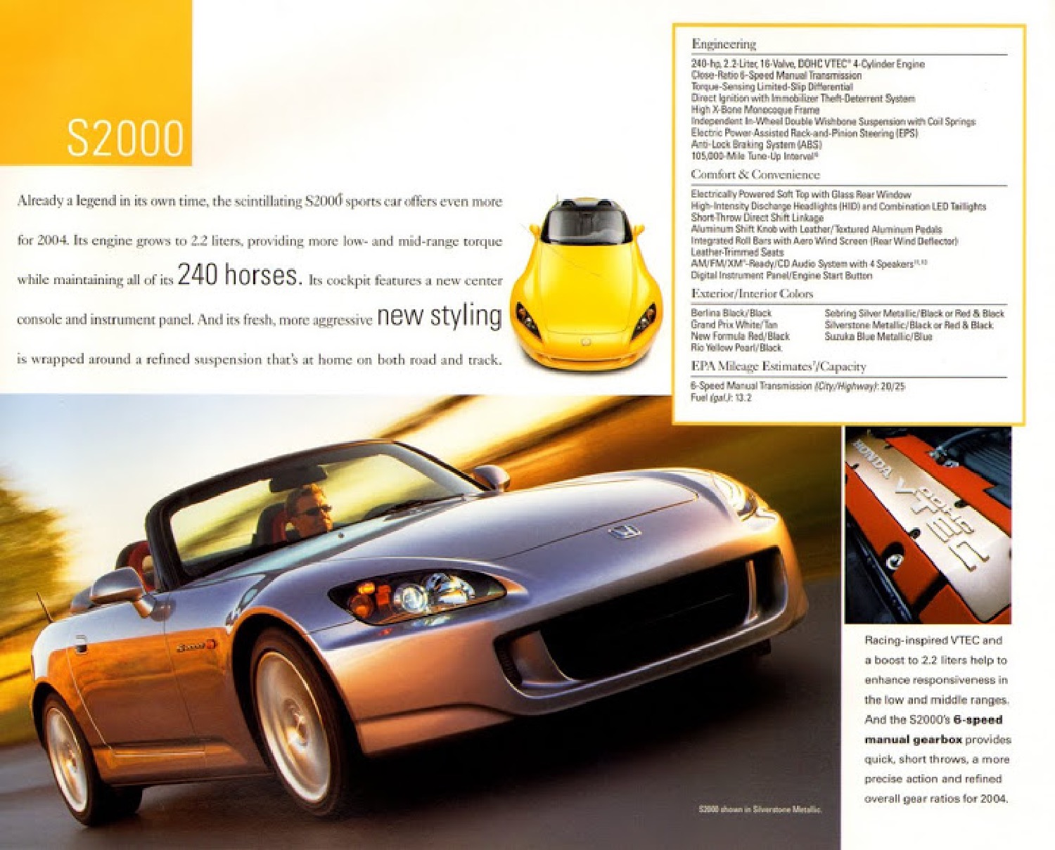 2004 Honda Brochure Page 11